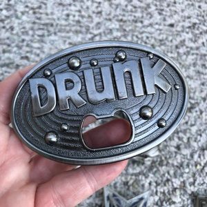Bottle opener belt buckle!